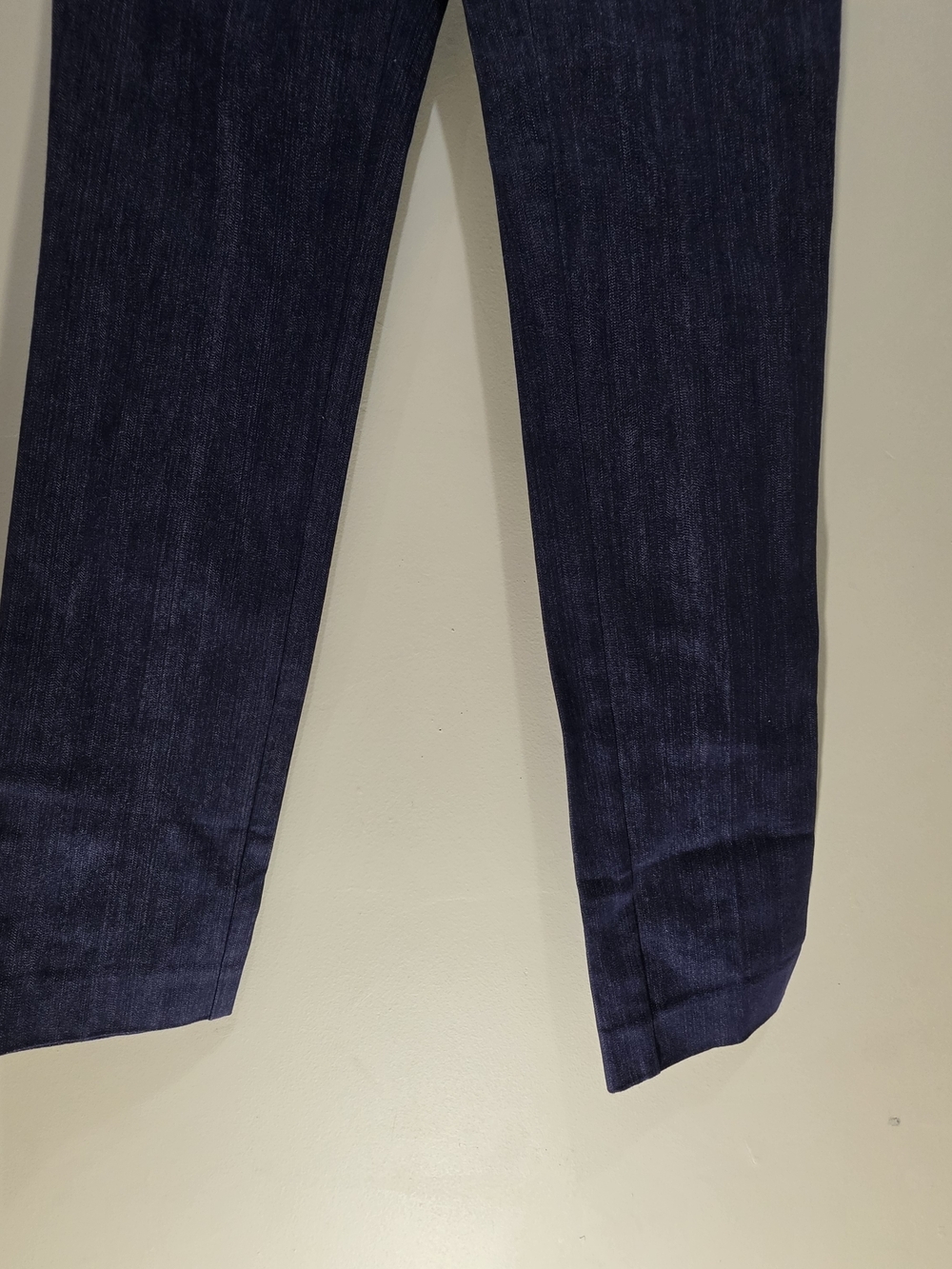 Moncler Women’s Tailored Pants Size 38EU Blue Waist 28 Slim Fit - Picture 3 of 15